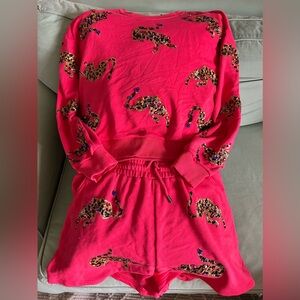 Queen of sparkling Women short 2 pcs  set